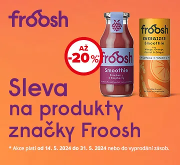 Froosh sleva 20% (květen 2024)