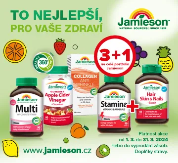 Jamieson 3 ks + NAVÍC Vlasy & pokožka & nehty