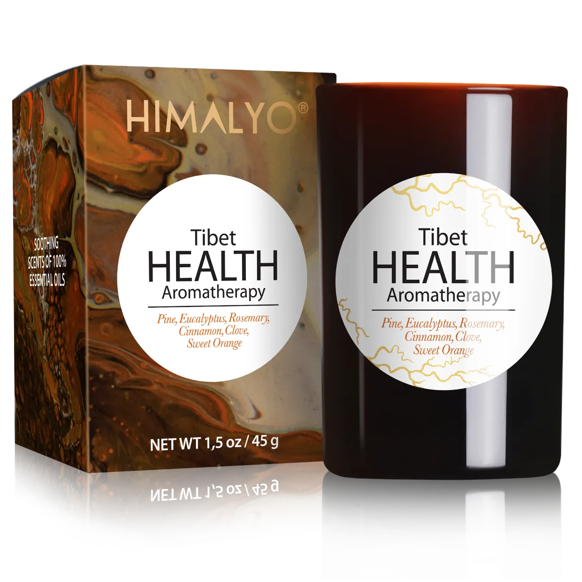 Himalyo Tibet Health Aromatherapy Svíčka 45 g