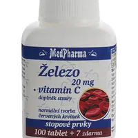 Medpharma Železo 20 mg + vitamin C