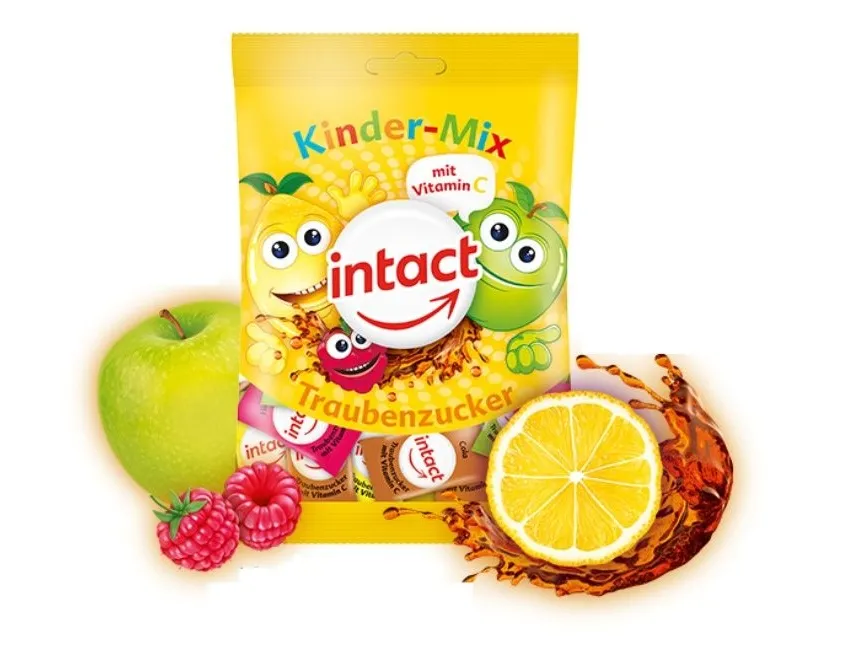 Intact Hroznový cukr Kinder-mix sáček 100 g