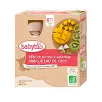 Babybio Kiwi, mango a kokosové mléko