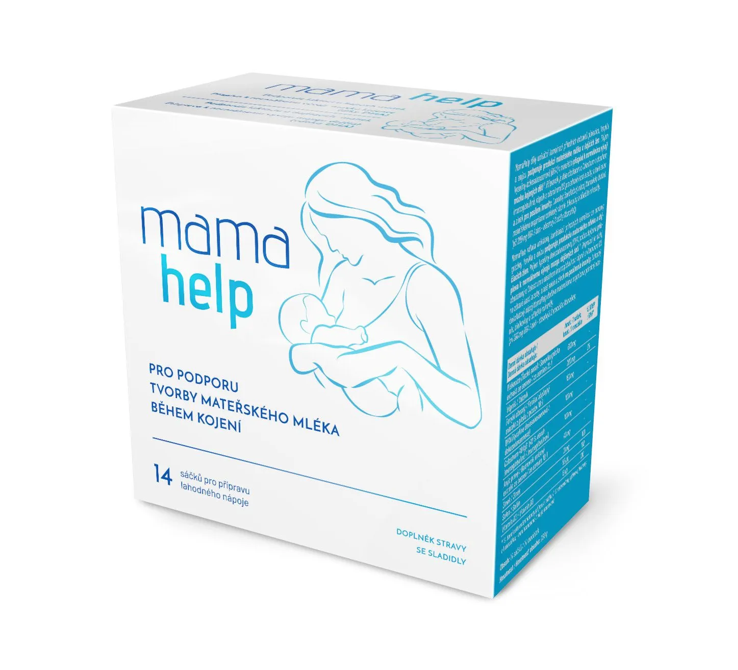 MamaHelp Pro podporu laktace nápoj 14 sáčků