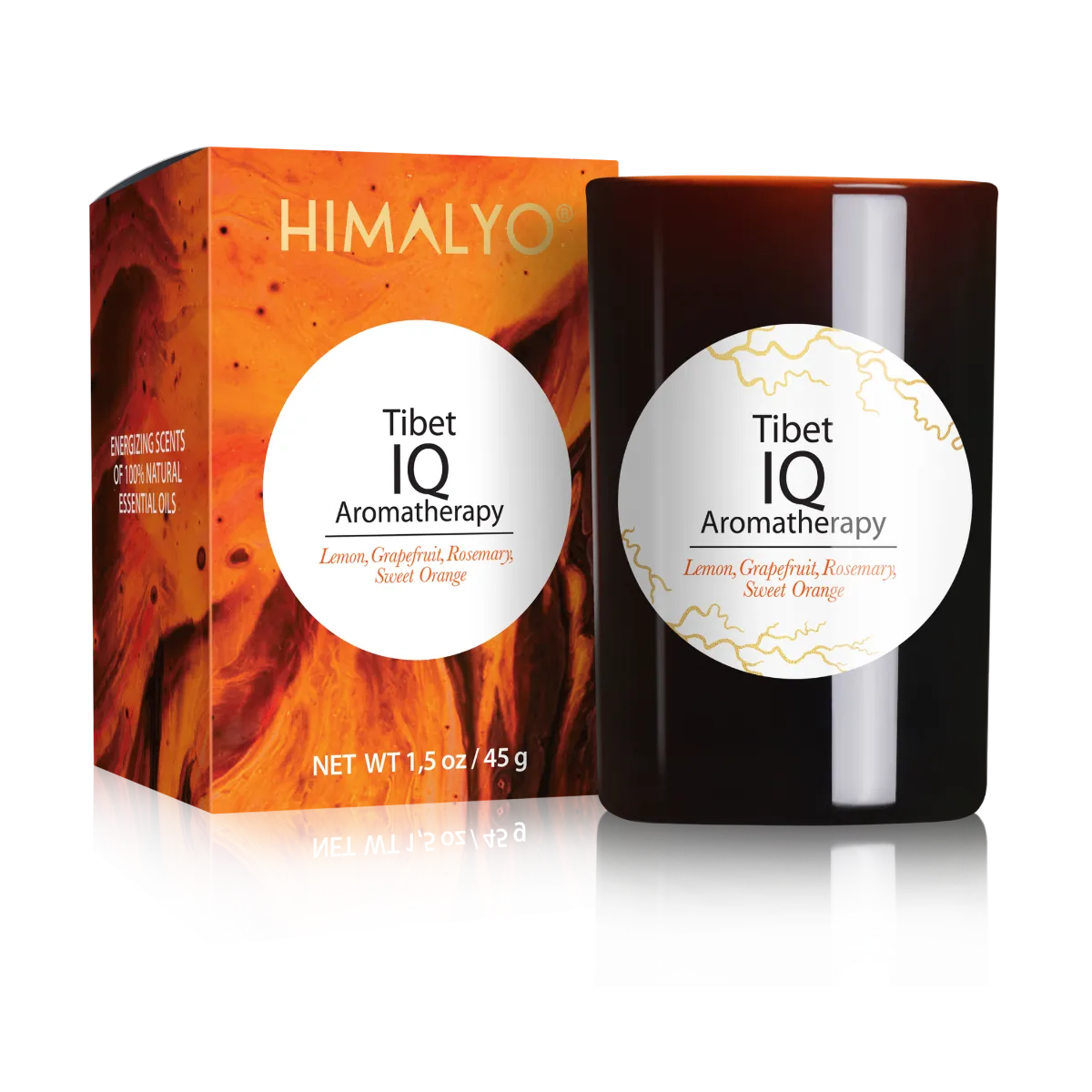 Himalyo Tibet IQ Aromatherapy Svíčka 45 g