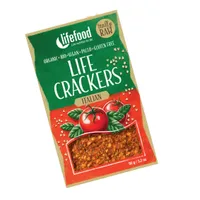 LifeFood Life Crackers Italské RAW BIO