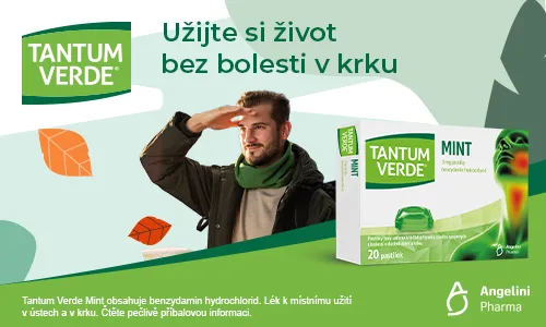Tantum Verde Mint 3 mg – užijte si život bez bolesti v krku
