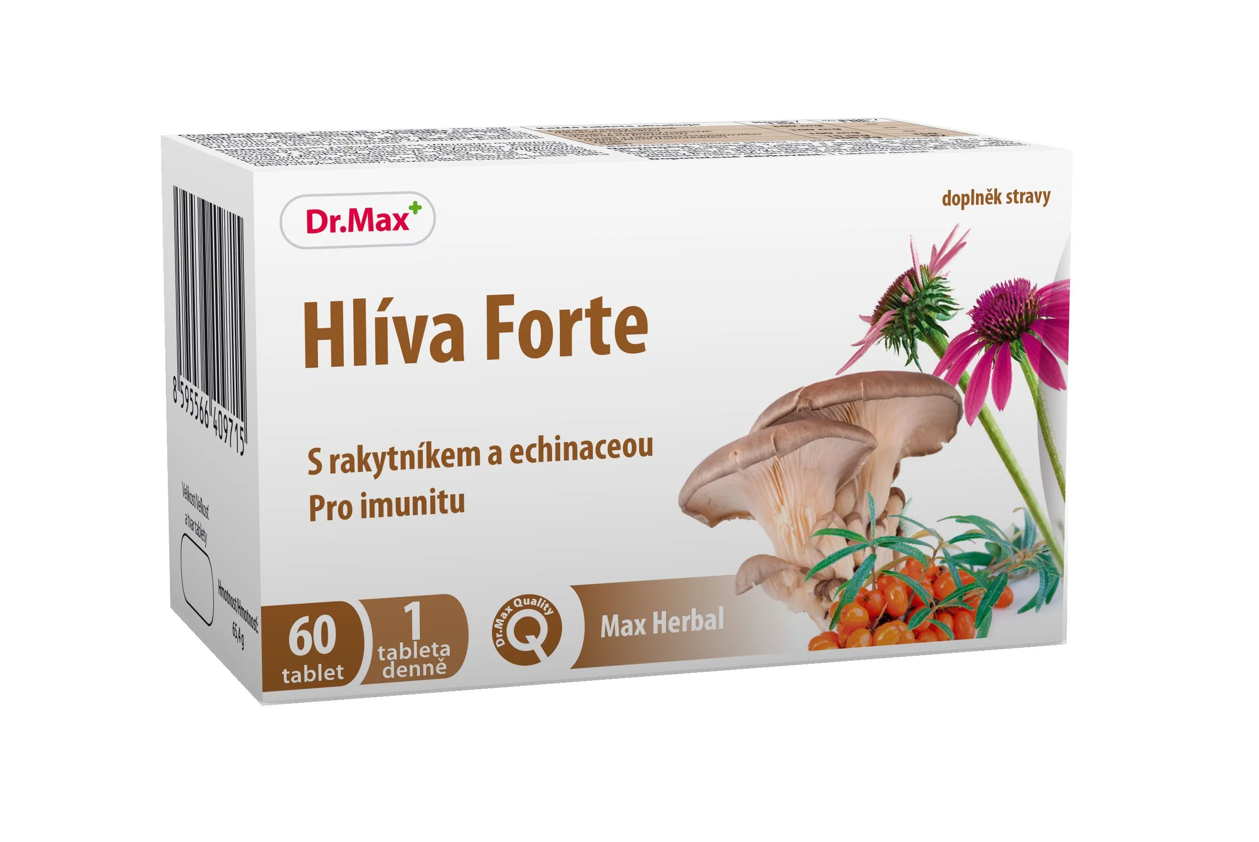 Dr. Max Hlíva Forte s rakytníkem a echinaceou 60 tablet