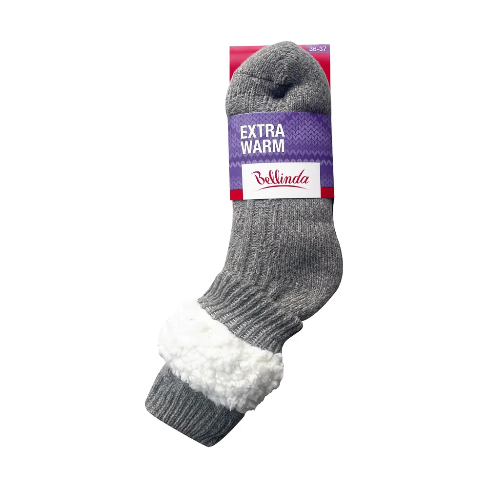 Bellinda Extra teplé ponožky vel. 36/37 1 pár šedé