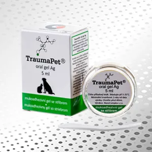 TraumaPet Ag Zubní gel se stříbrem 5 ml