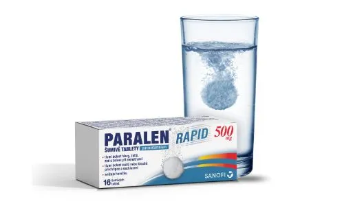 PARALEN® RAPID 500 mg 16 šumivých tablet 