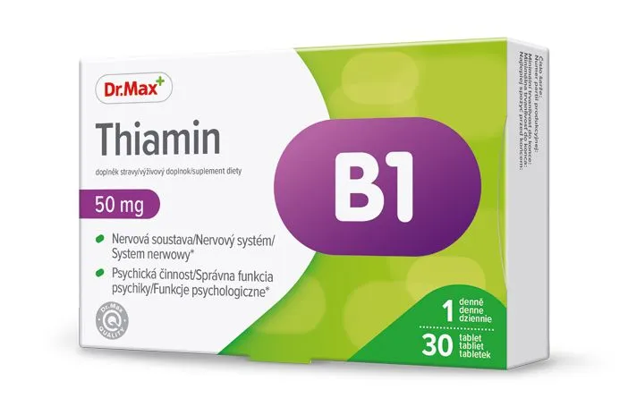 Dr. Max Thiamin B1 50 mg 30 tablet