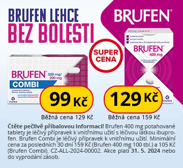 Brufen akční cena (květen 2024)