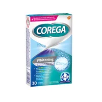 Corega Whitening Antibakteriální tablety