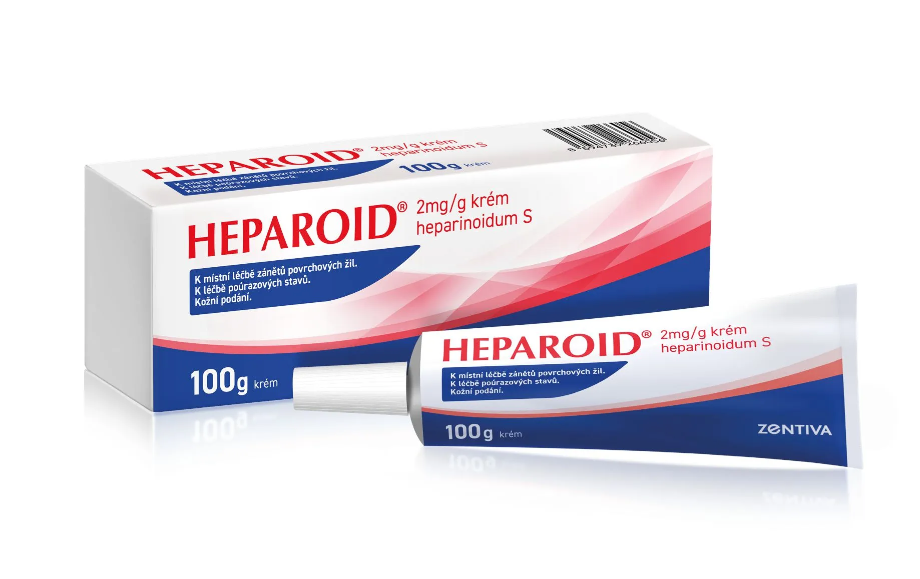 Heparoid 2 mg/g krém 100 g