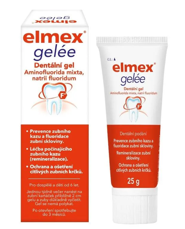 Elmex gelée dentální gel 25 g