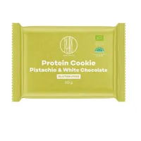 BrainMax Pure Protein Cookie Pistácie & bílá čokoláda BIO