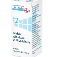 Schüsslerovy soli Calcium sulfuricum DHU D6