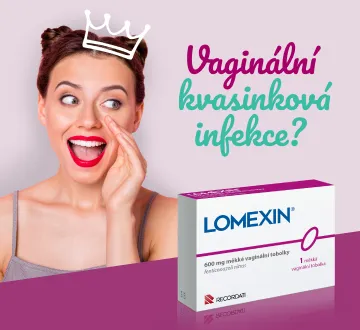 Vaginální kvasinková infekce? Vsaďte na lék Lomexin.