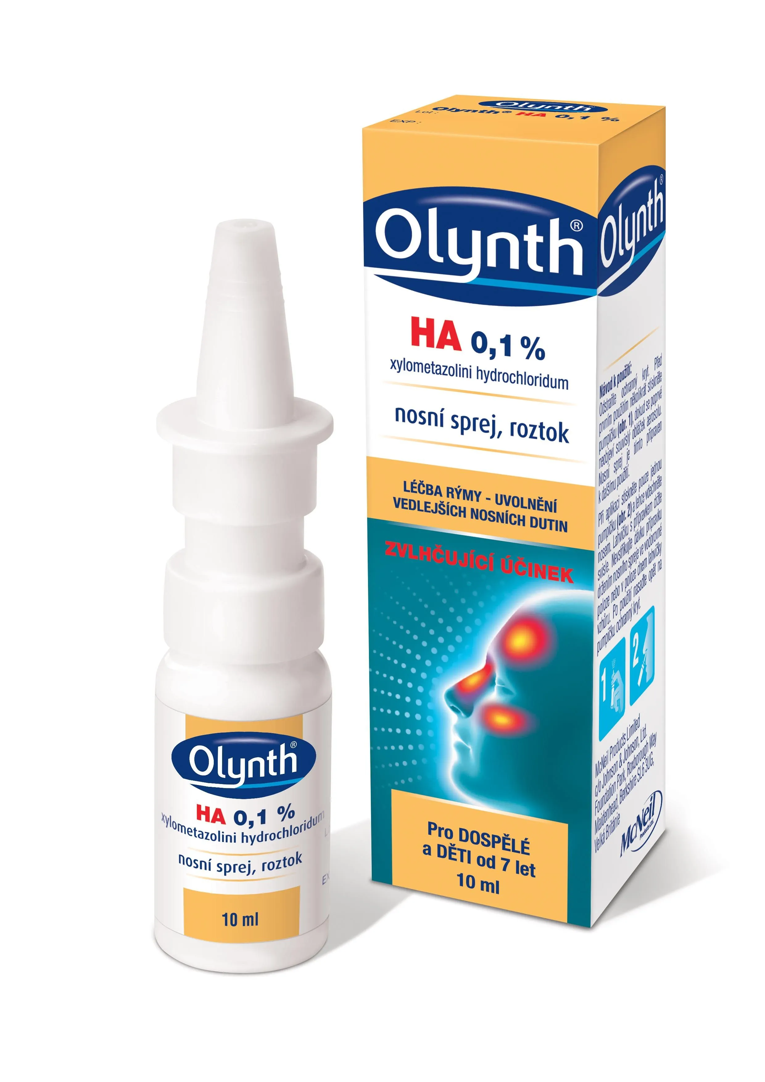 Olynth HA 1 mg/ml nosní sprej 10 ml