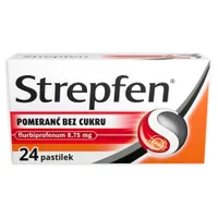 Strepfen Pomeranč bez cukru 8,75 mg