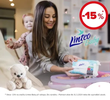 Linteo Baby 2 ks 15% (květen 2024)