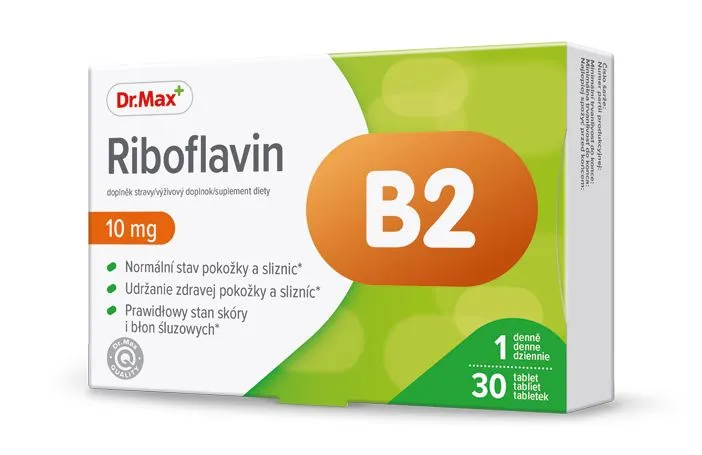 Dr. Max Riboflavin B2 10 mg 30 tablet