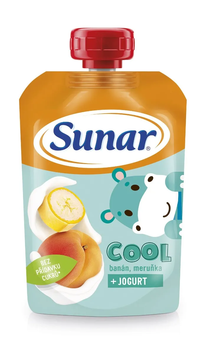 Sunar Cool Banán, meruňka, jogurt kapsička 110 g