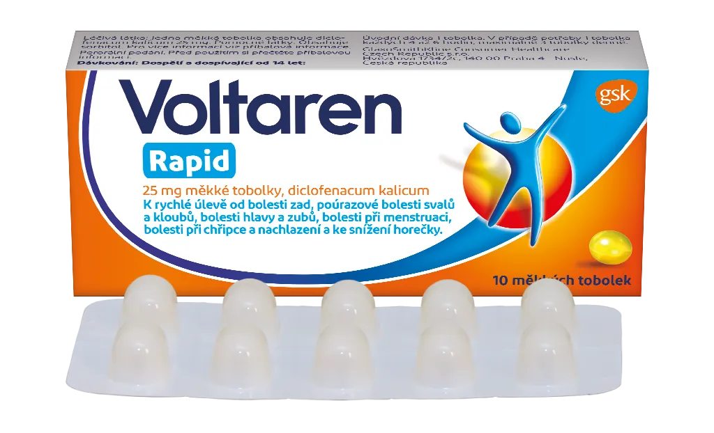 Voltaren Rapid 25 mg 10 tobolek 