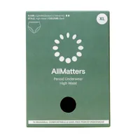 AllMatters Menstruační kalhotky s vysokým pasem vel. XL