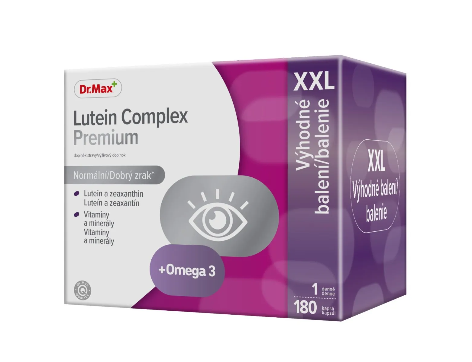 Dr. Max Lutein Complex Premium XXL 180 kapslí