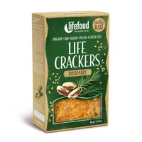 LifeFood Life Crackers Rozmarýnové RAW BIO