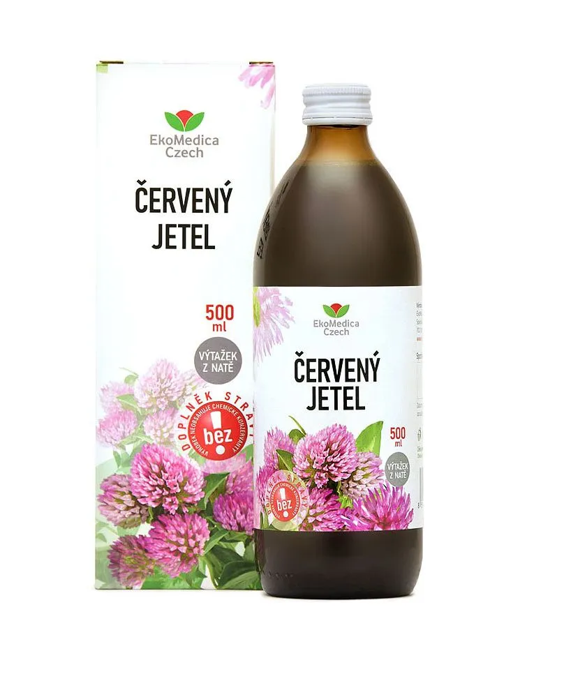 Ekomedica Červený jetel výtažek z natě 500 ml