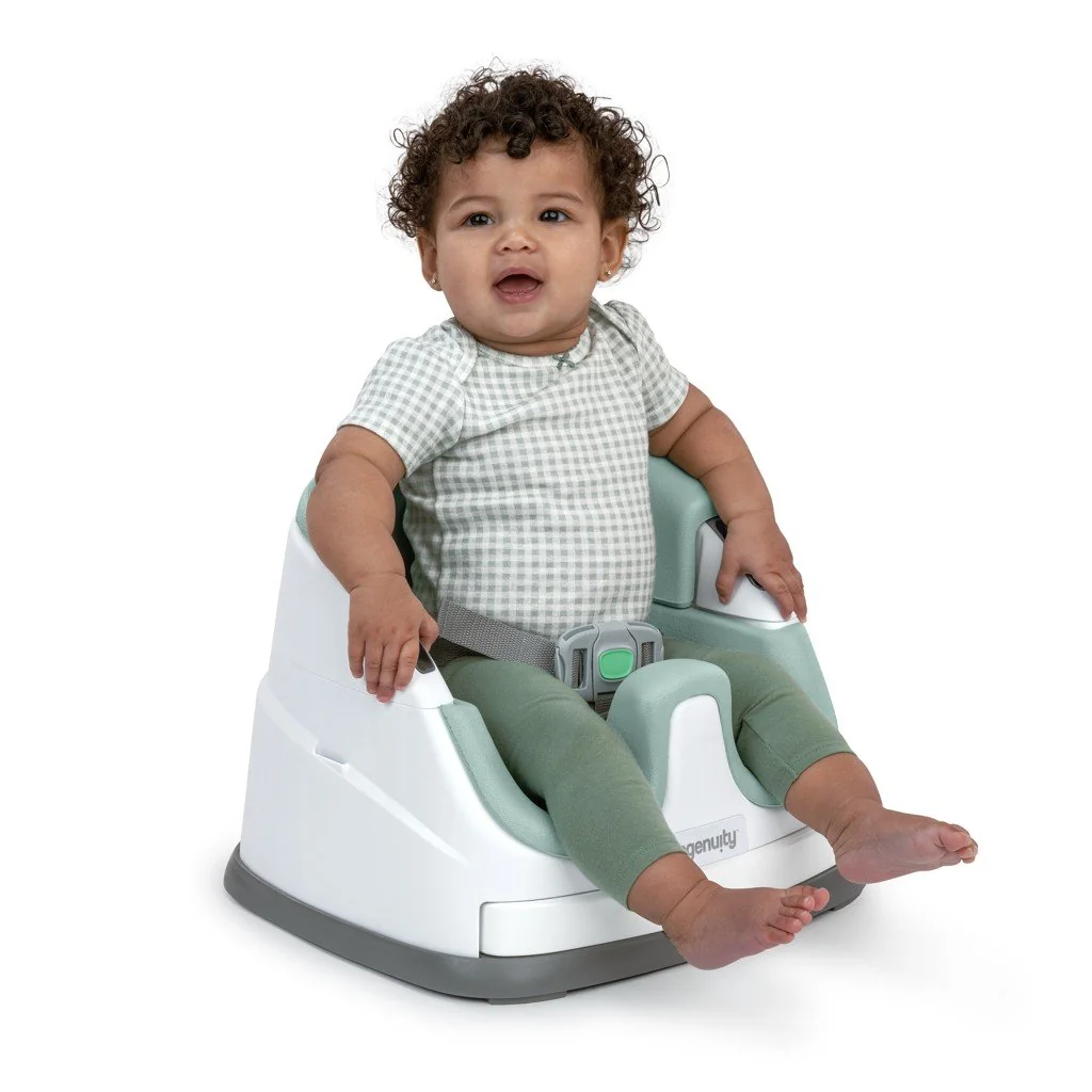 Ingenuity Podsedák na židli 2v1 Baby Base™ Mist 6m+ do 22kg