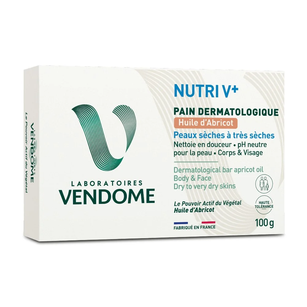 Laboratoires Vendome Nutri Dermatologické mýdlo s meruňkovým olejem 100 g