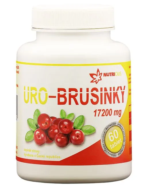 Nutricius URO - Brusinky 60 tablet