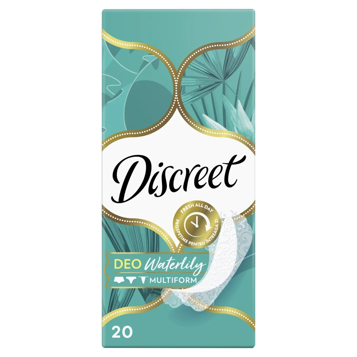 Discreet DEO Waterlily intimky 20 ks