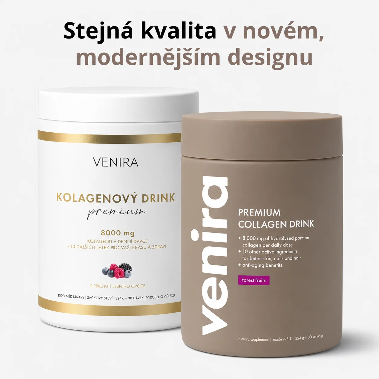 Venira Premium kolagenový drink lesní plody 324 g