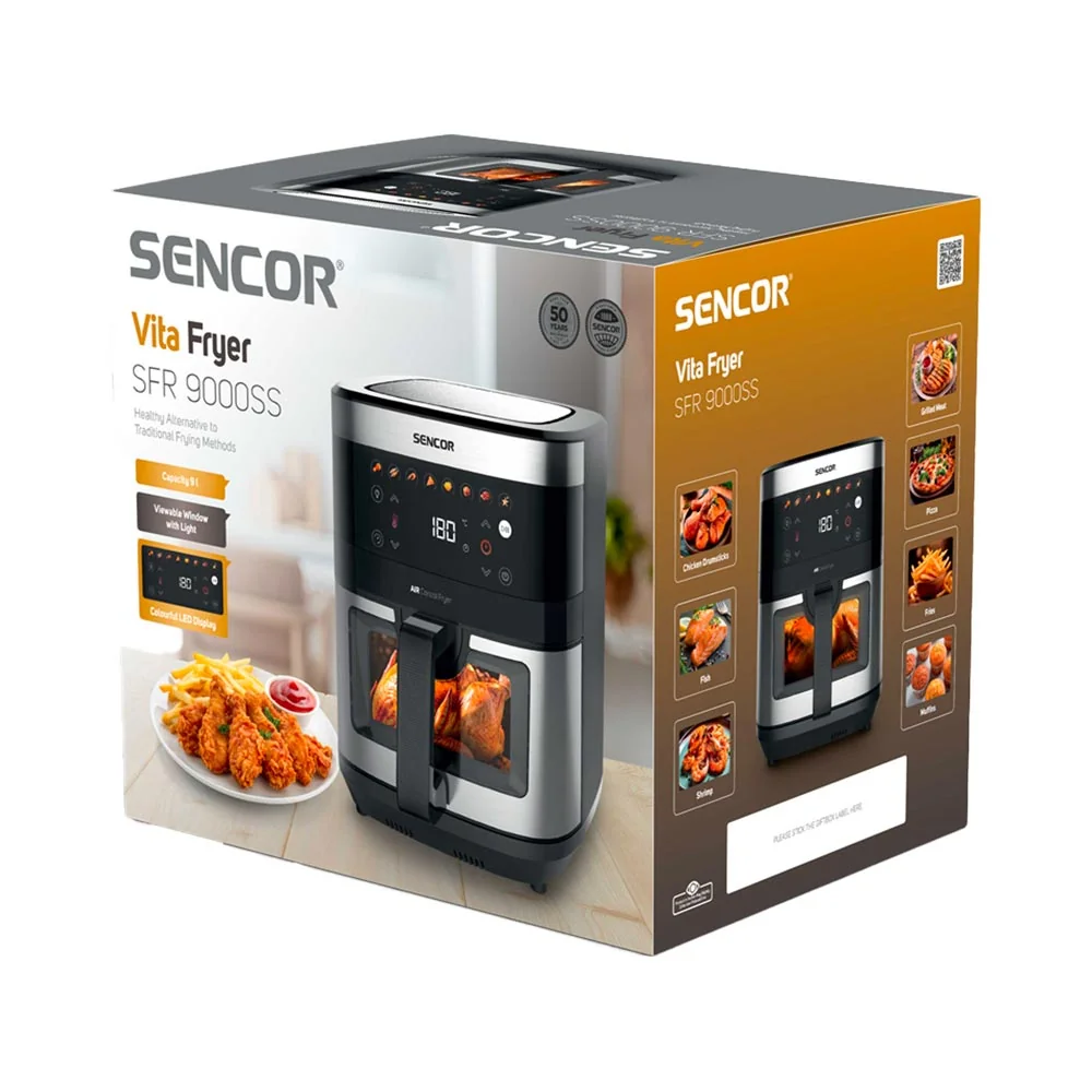 SENCOR SFR 9000SS horkovzdušná fritéza