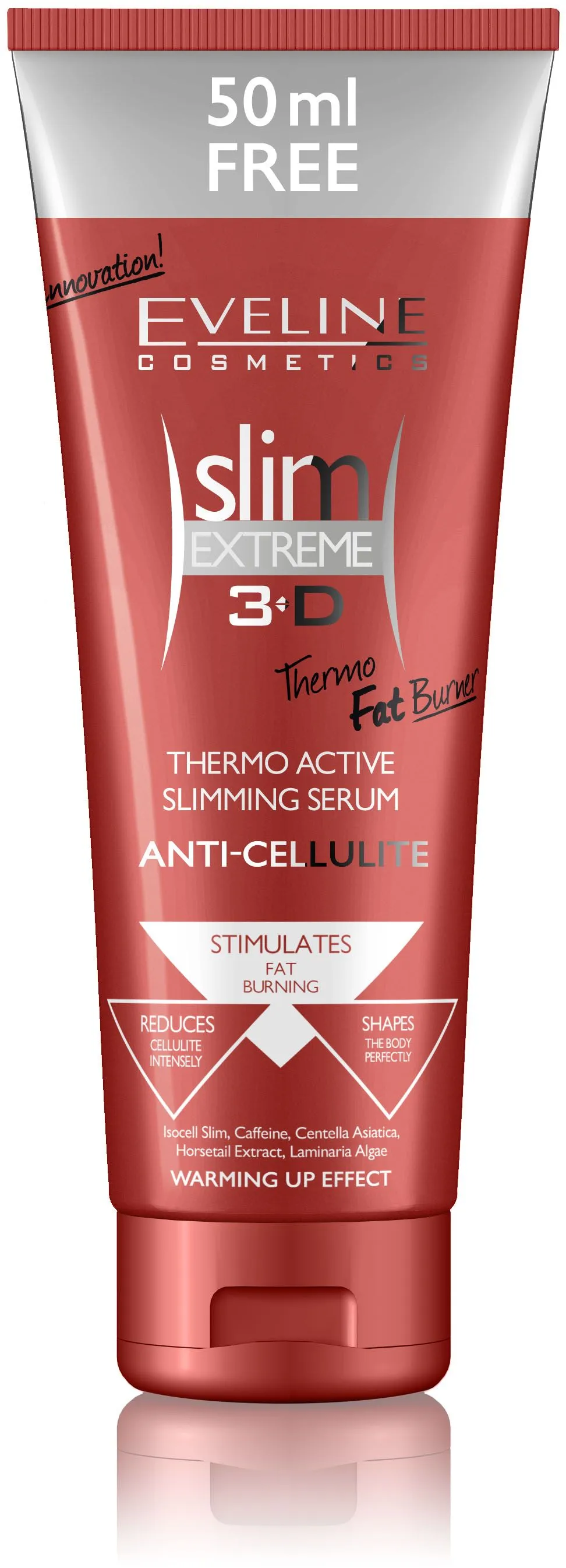 Eveline SLIM 4D Thermo active zeštíhlující sérum 250 ml