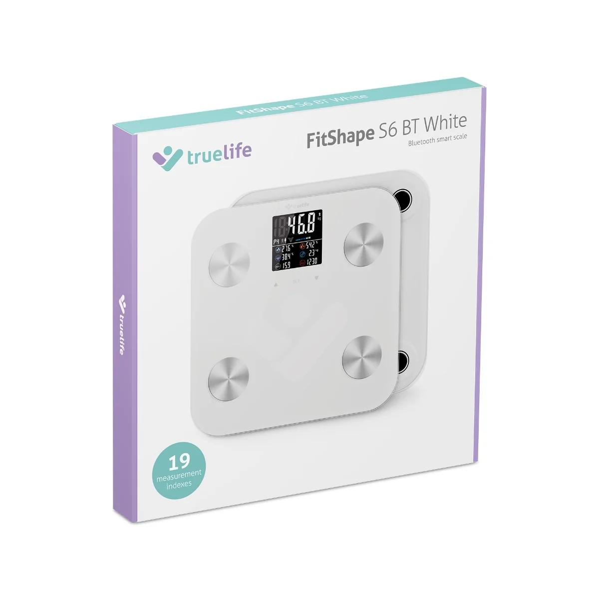 Truelife FitShape S6 BT osobní váha bílá