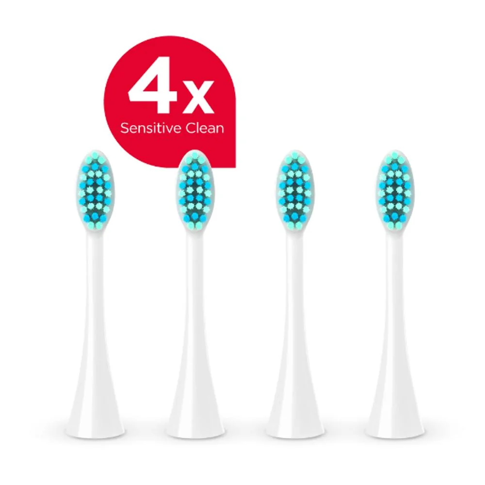 Concept ZK0072 Perfect Smile Sensitive Clean náhradní hlavice 4 ks white
