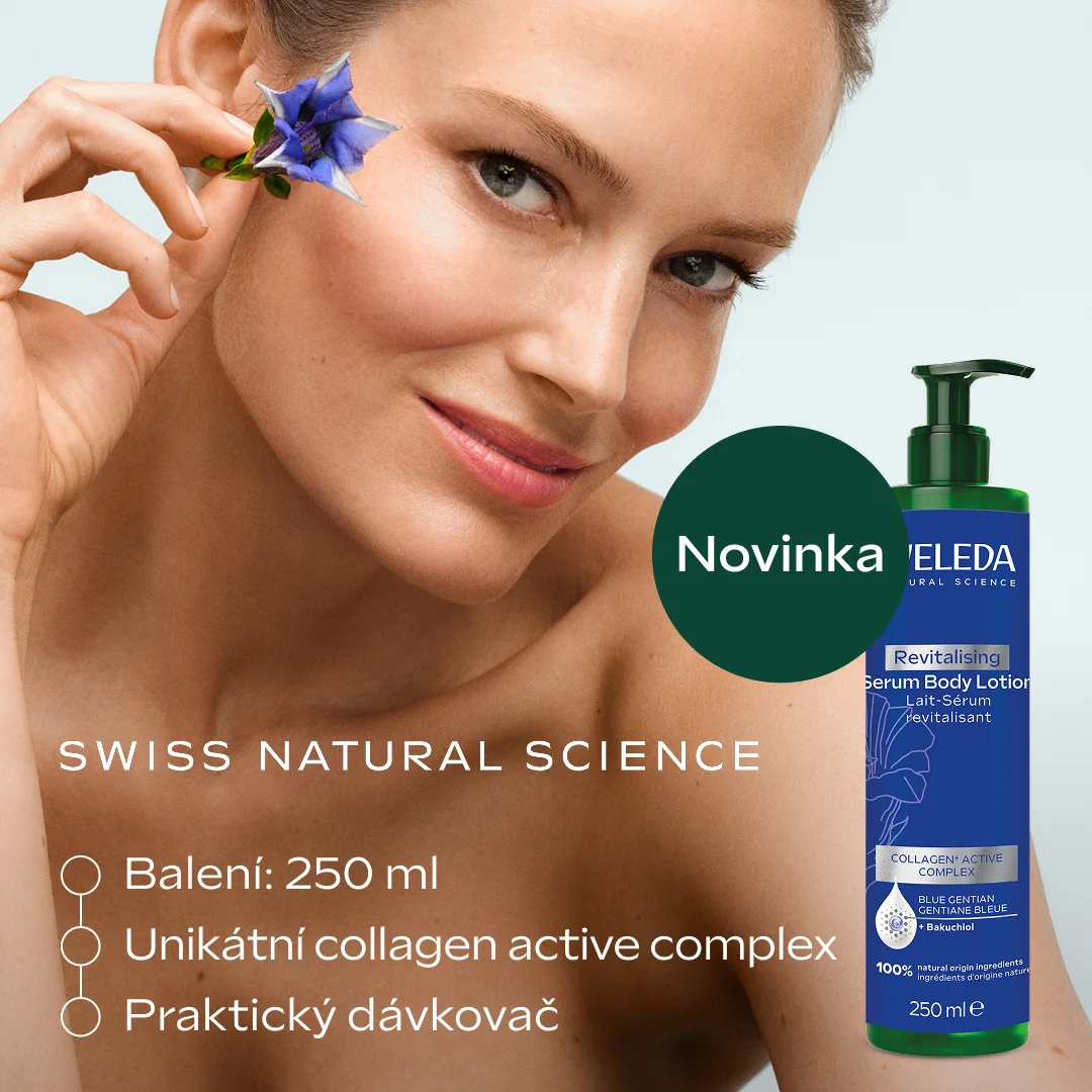 Weleda Liftingové tělové sérum s Modrým hořcem 250 ml