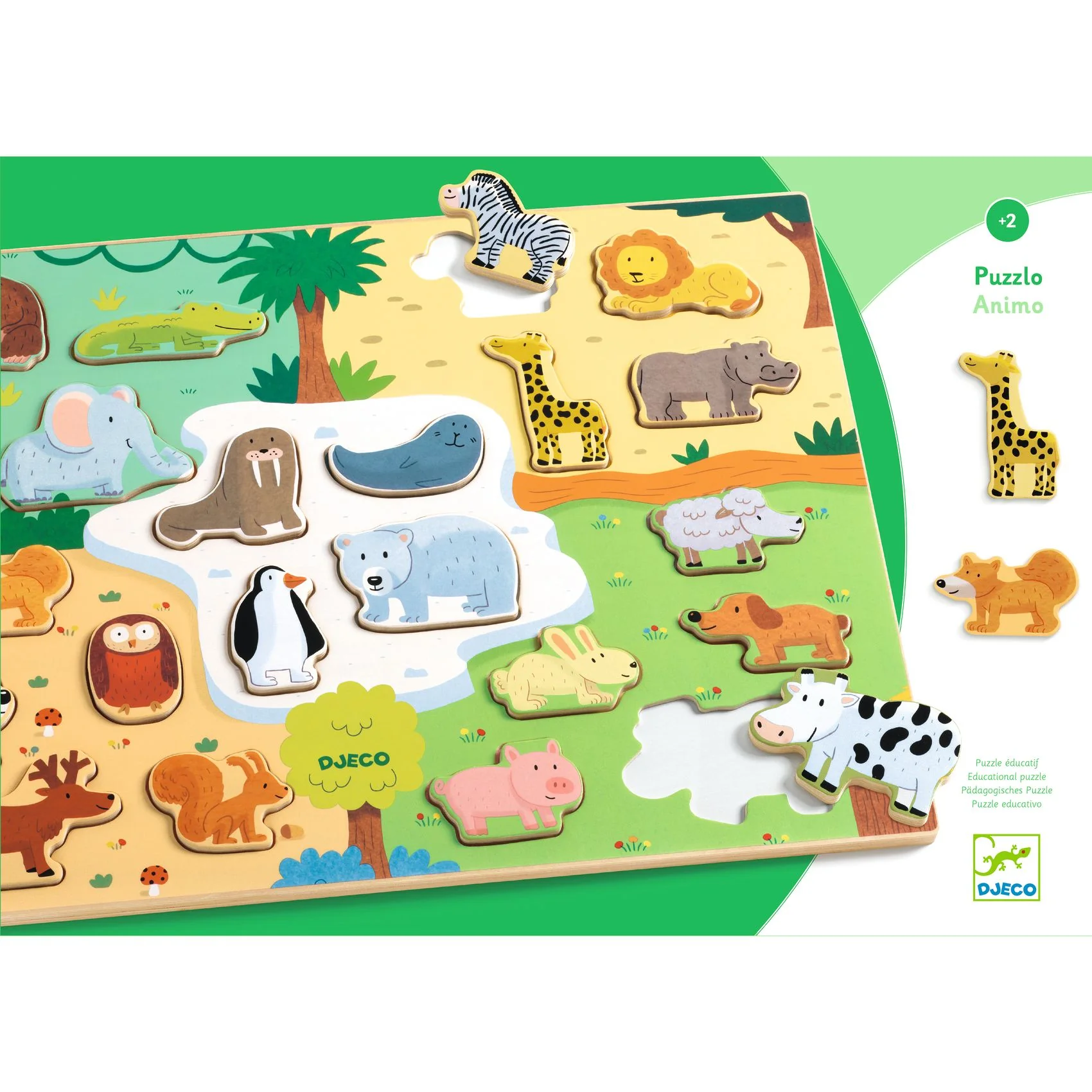 Djeco Puzzlo Animo 