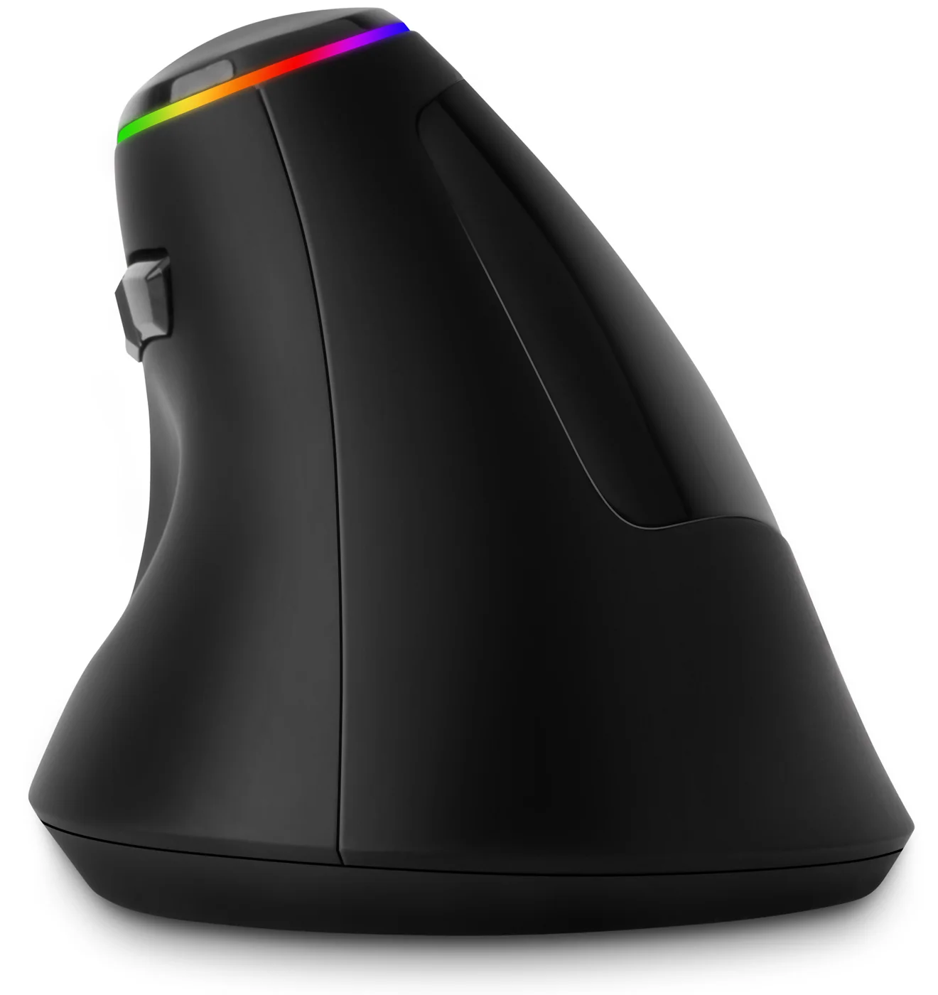 Connect IT For health RGB Ergonomická vertikální myš drátová černá