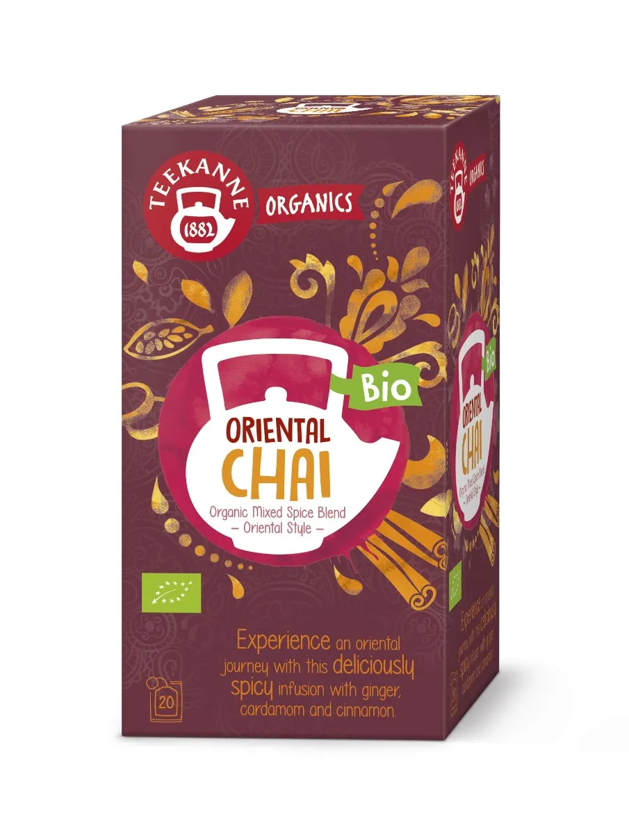 Teekanne Organics BIO Oriental Chai čaj porcovaný 20x1,8 g