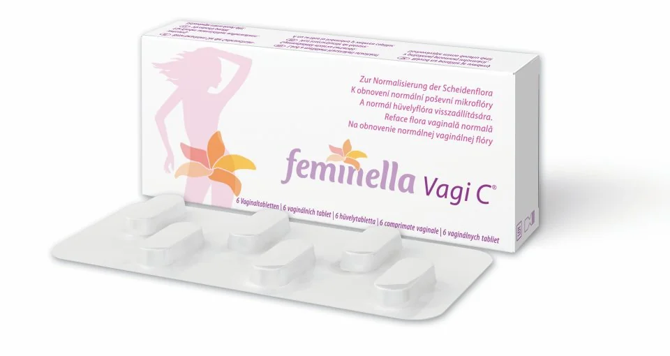Feminella Vagi C vaginální tablety 6 ks