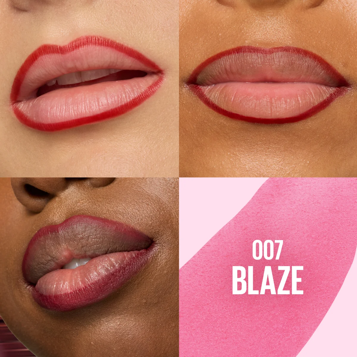 Maybelline SuperStay 007 Blaze slupovací rtěnka 1 ks