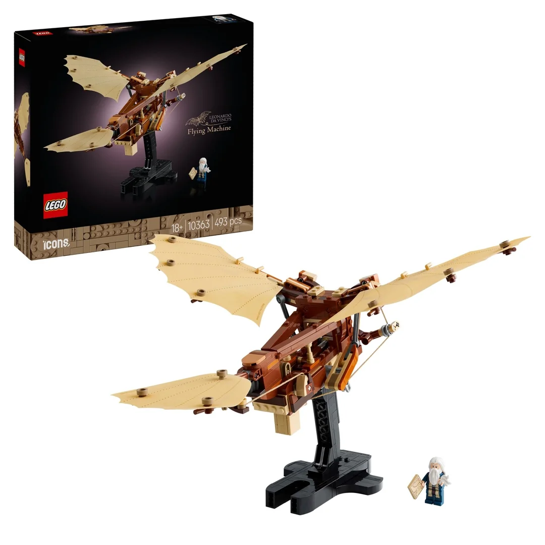 LEGO® Icons 10363 Létající stroj Leonarda da Vinciho