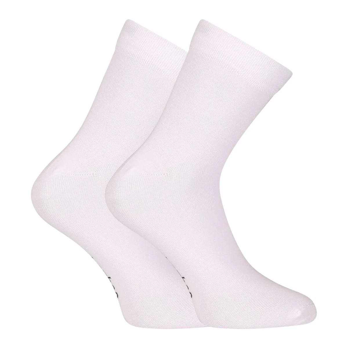Nedeto 3PACK ponožky kotníkové bambusové bílé (3PBK02) S 