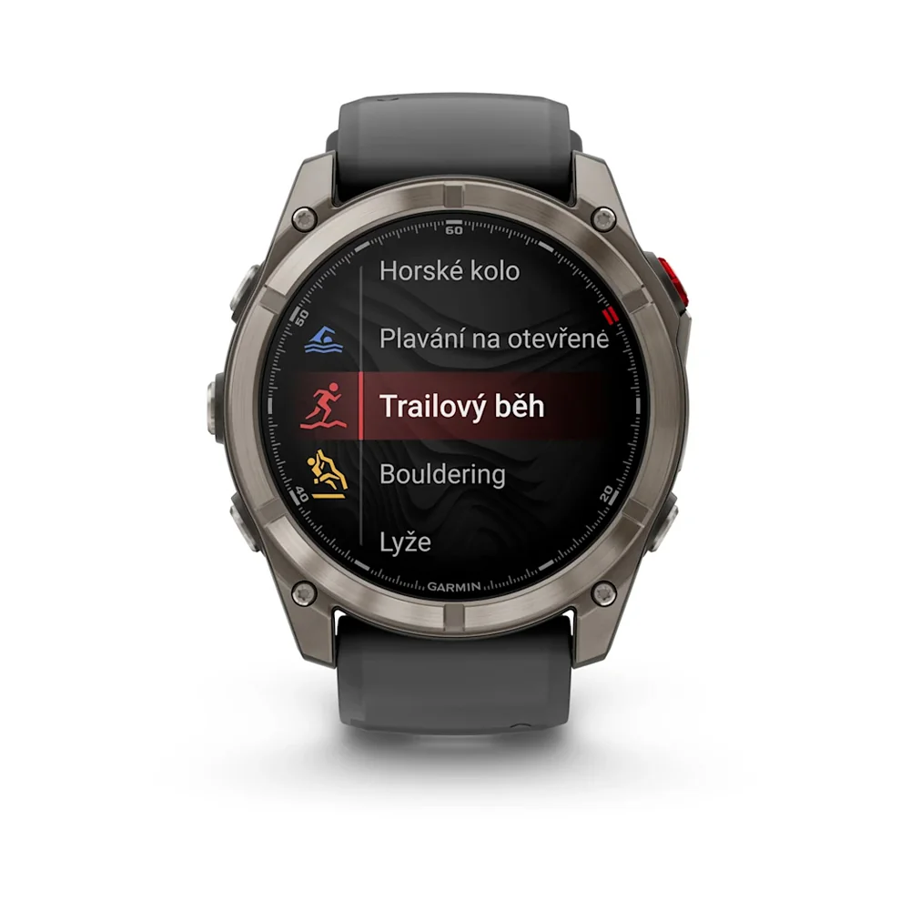 Garmin Fenix 8 Pro 51 mm AMOLED chytré hodinky Sapphire Titanium